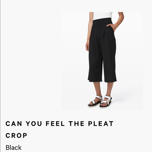 Lululemon “can you feel the pleat pant” 4/6 - Picture 3 of 4